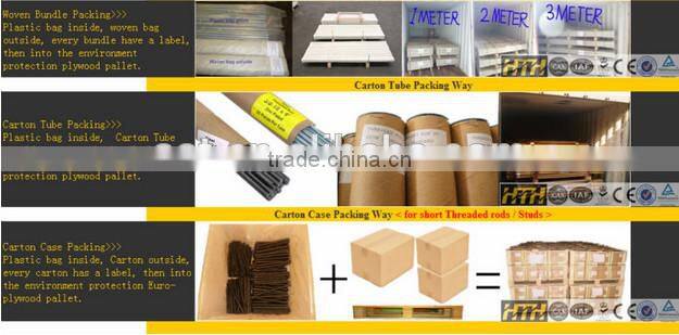 HeBei Saite Fasteners ,Threaded Rod DIN 975 , grad 4.8 Manufacture direct price M12..M22..M30