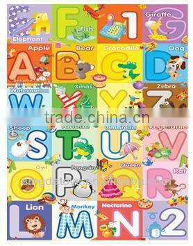 Nice cow shape popular for baby kids play mat