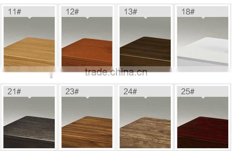 cheap price short end table cube wooden coffee table