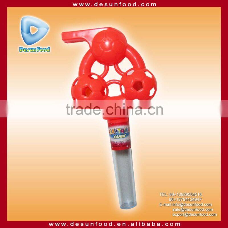 Whistle Football Bell Toy Candy in bulk