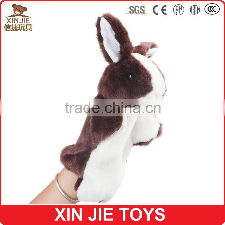 OEM panda hand puppet lovely hand puppet wholesale panda hand puppet