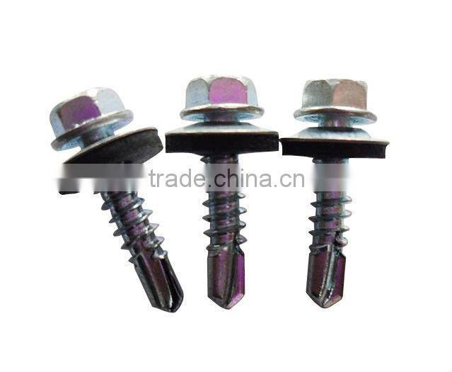 Big flange self drilling screw