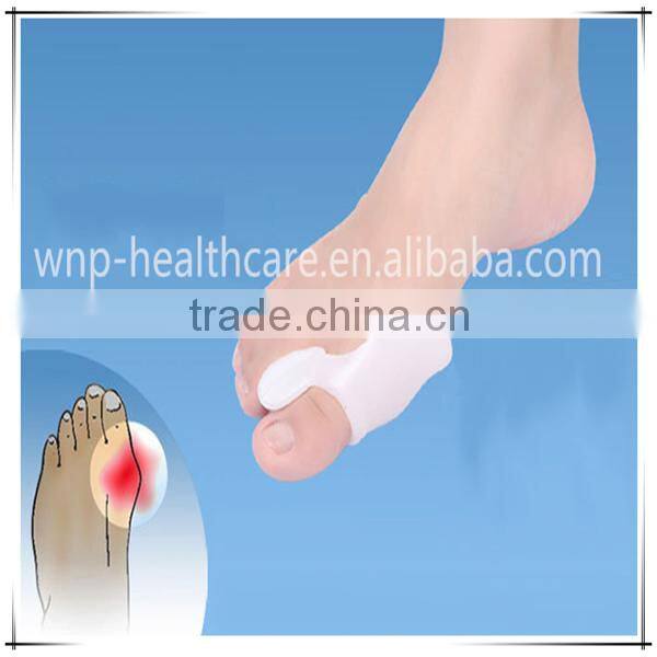 2016 Medical Soft White Silicone Toe Bunion Orthotics Separators Staightener toe protector Foot Protector