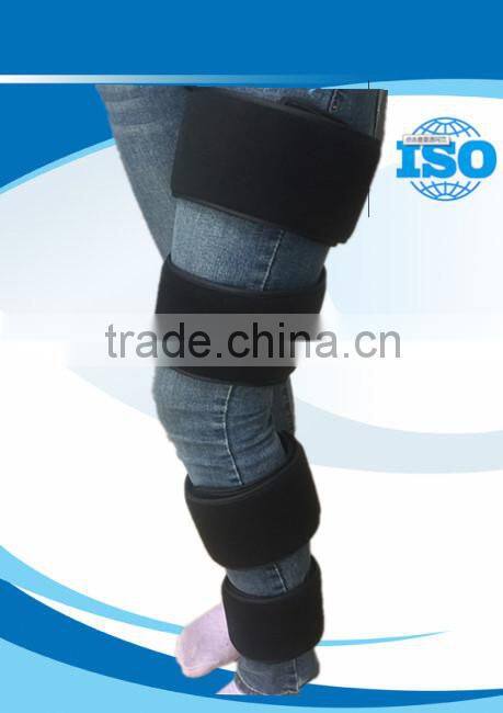 Orthopedic leg brace for lower limb fracture