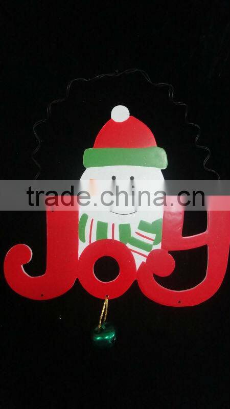 OEM SNOW NEOL JOY MERRY CHRISTMAS LETTER FOR HANGING DECOR