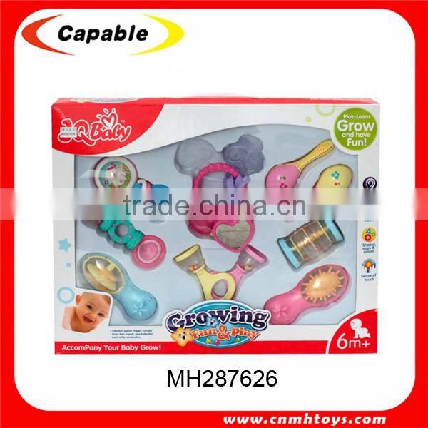 infants noise maker plastic baby hand rattles