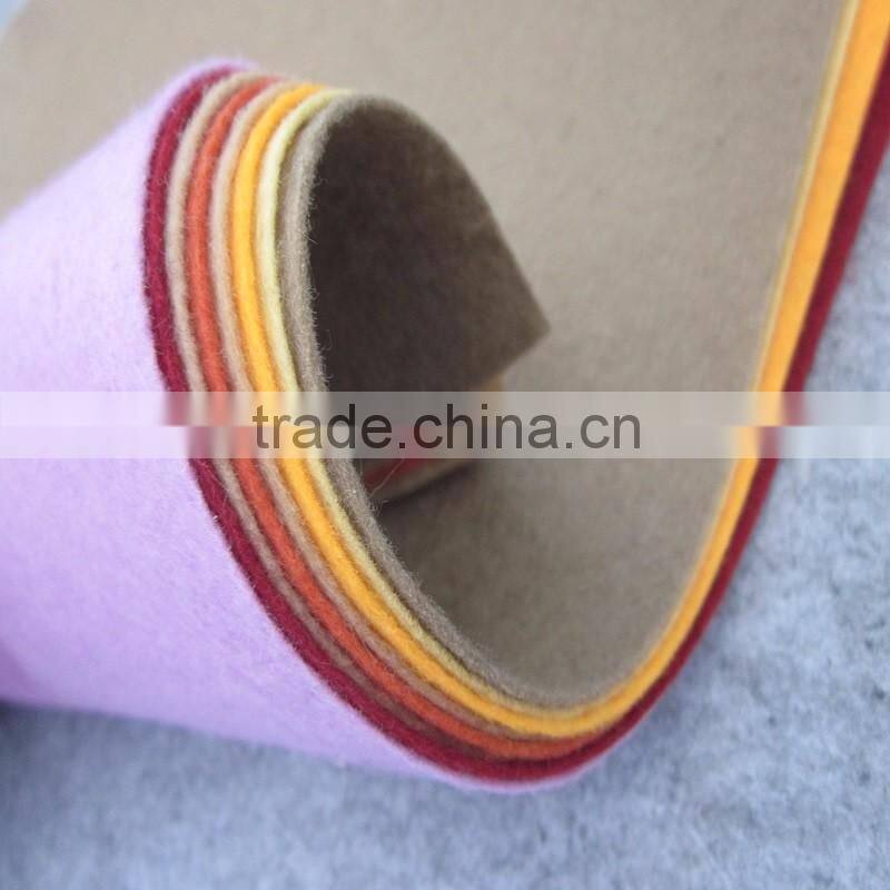 High quality color polyester felt