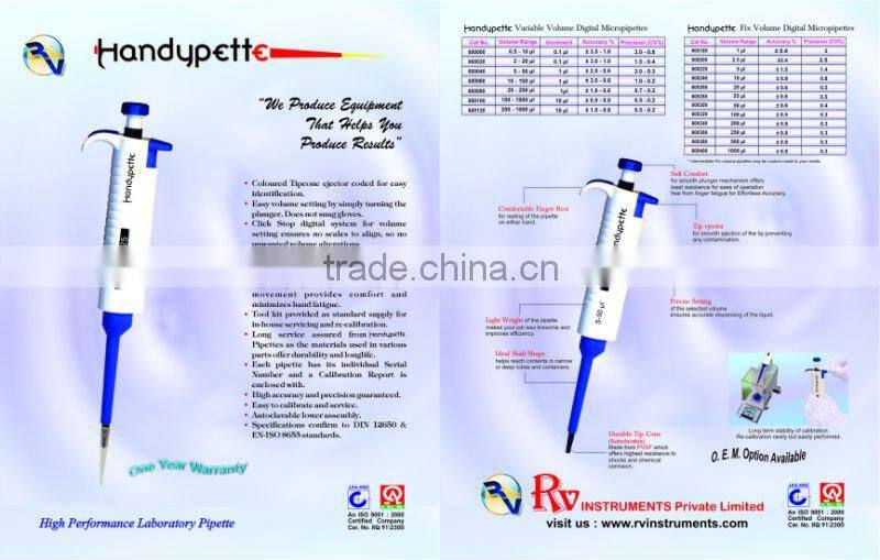Handypette Micropipette