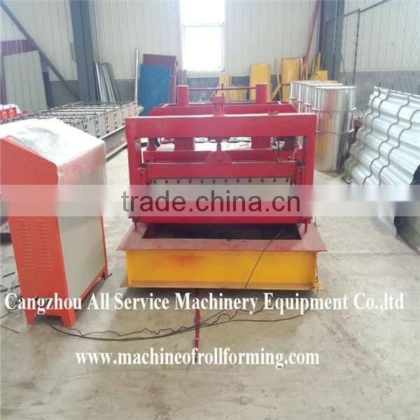 High Quality Metal Glazed Roof Tile Roll Forming Machine