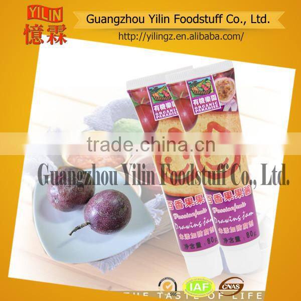 80g Passion Fruit jam OEM manufacturer by china factory