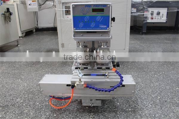 Semi Automatic/manual pad printing machine closed ink cup pad printer