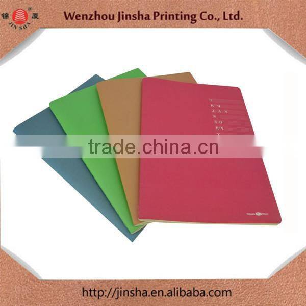 School Agenda Recycled Paper Advertising Notepad English Notebook for Students