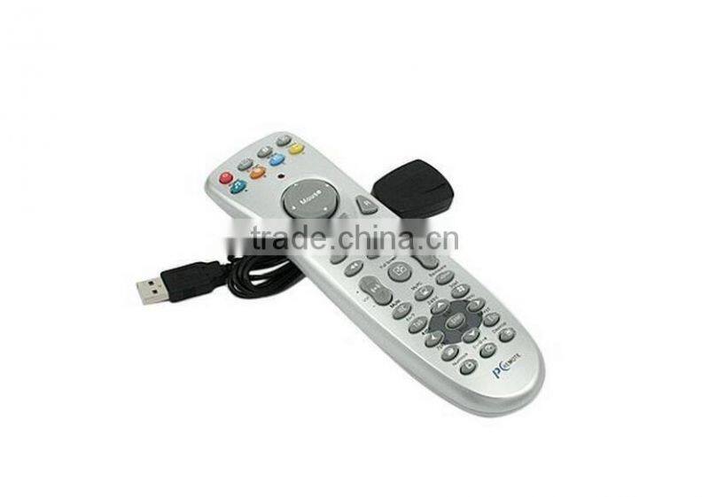 Wireless USB PC Remote Control Mouse for Windows 7 Vista XP with USB Infrared Receiver(Silver)