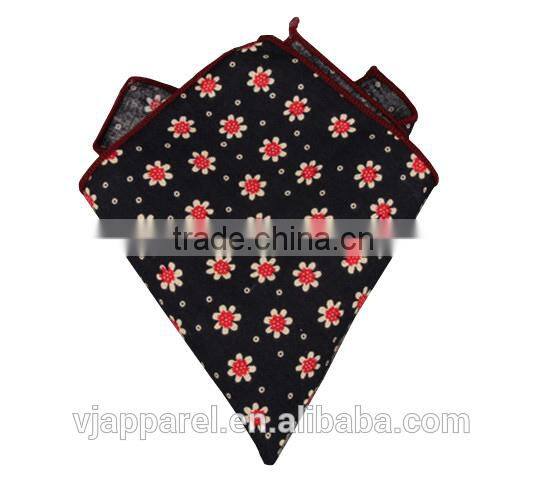 Custom Logo Warner Wedding Pocket Square