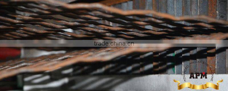 APM brand vibrating wire mesh manufacture machine from China