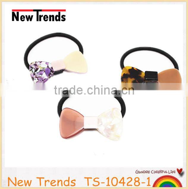 New arrival magnetic tortoise bow hair tie hair clips