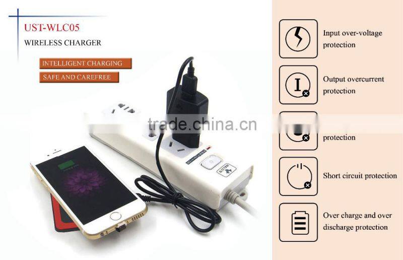 Wireless charger for Samsung S6/S6 EDGE/NOTE 5