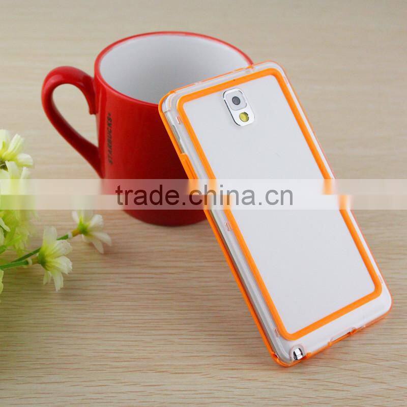 Bumper Frame Silicone Skin Case For Samsung Cell Phone Bumper Case
