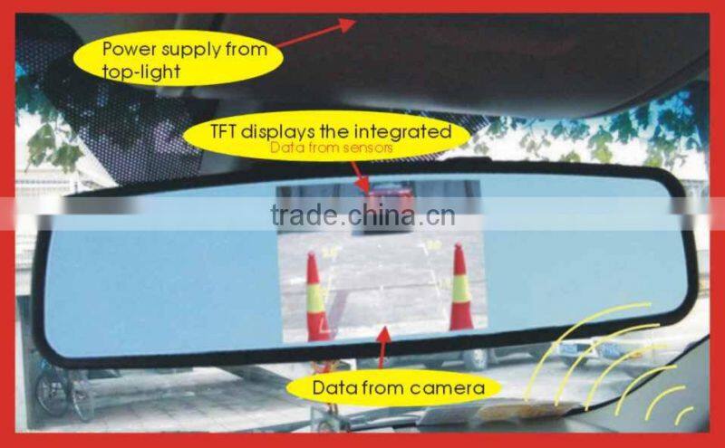 waterproof color car rear view camera