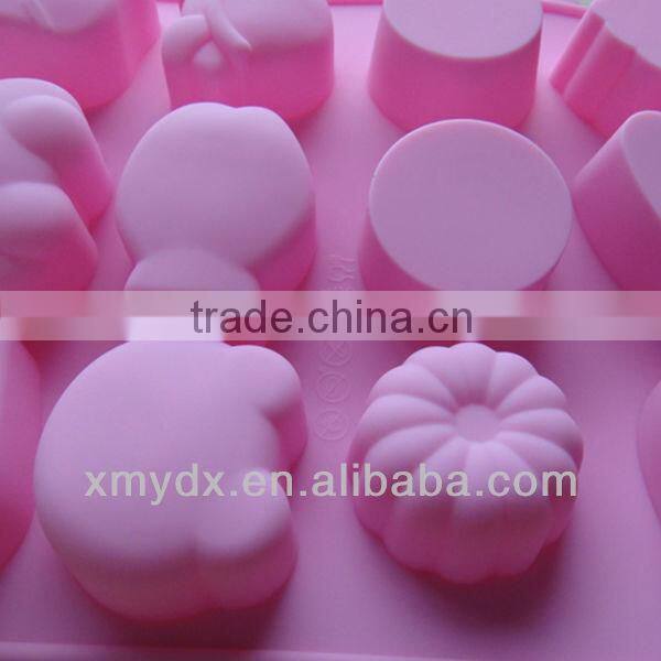 silicone fondant mold, cute shape silicone cake mold, baking mold, biscuit mold, bread mold