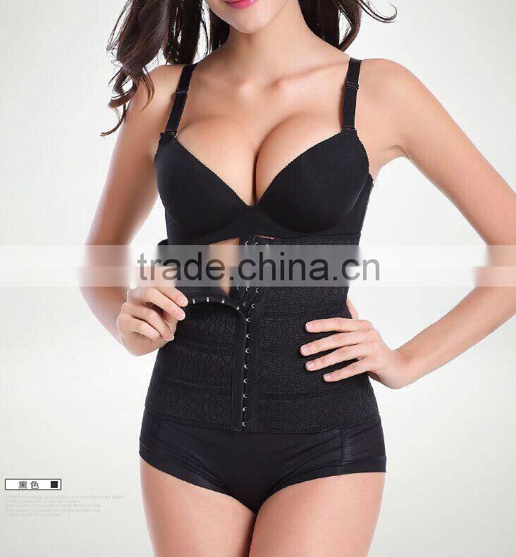 Wholesale Boneless waist training Latex Under Bust Corset