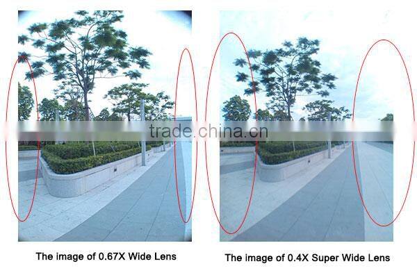 Universal clip 0.4x super wide angle lens for iphone