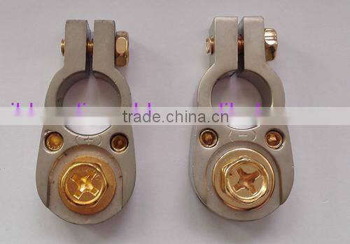 Positive and Negative Set Car audio Battery Terminals lead up to 1*2Ga 1*4Ga 2*8Ga cables