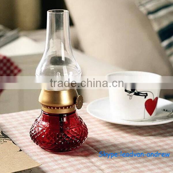 2014 Christmas Gifts Candle Light Vintage Oil Blow Lamp