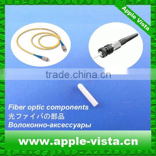 Standard ST SC LC type ceramic tube for Fiber Optic Component