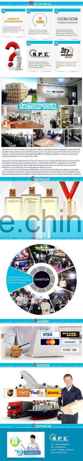 SPE AUDIO speaker all size speaker driver 10/12/15/18 inch raw speaker