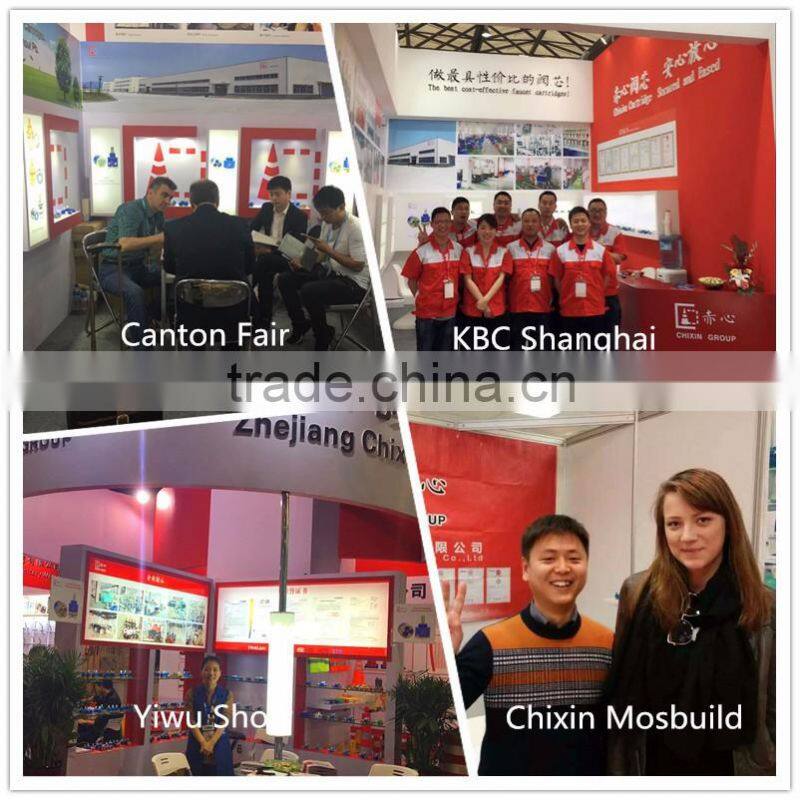 plastic shower cartridge for thermostatic valve