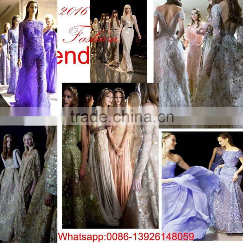 2016 Top one ladies suits bulk lace fabric design/Amazing bridal lace fabric