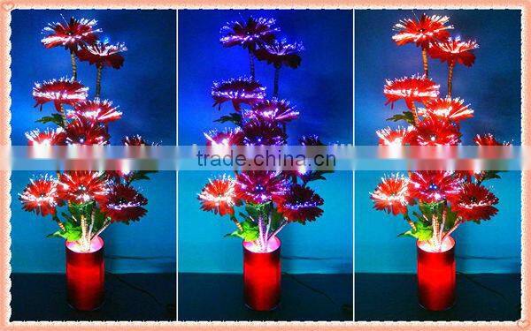 Fiber Optic Christmas Lights / LED Fiber Optic Night Lighting Decoration