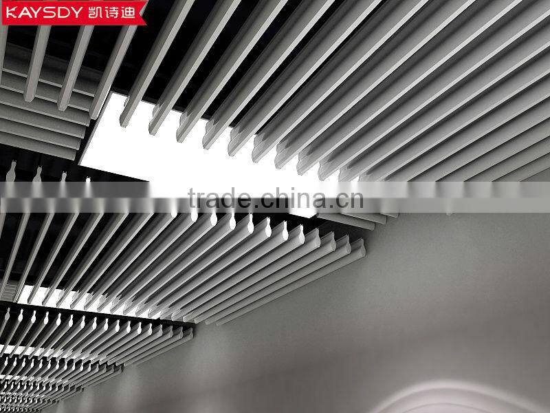 interior decoration bowling shape aluminum suspended ceiling