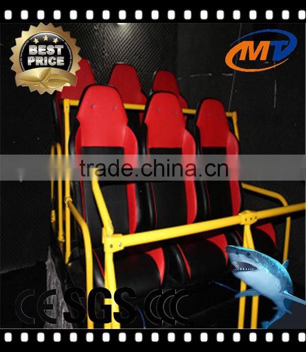China new product 12D cinema with interactive hydraulic system used video games