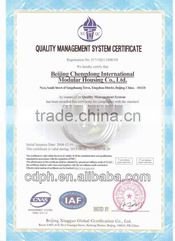 20ft prefab container homes used as container office and container accommodation or portable cabin