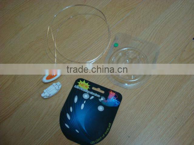 Pretty and colorful led glowing shoelaces,led flashing light up shoelaces,LED flashing shoelaces