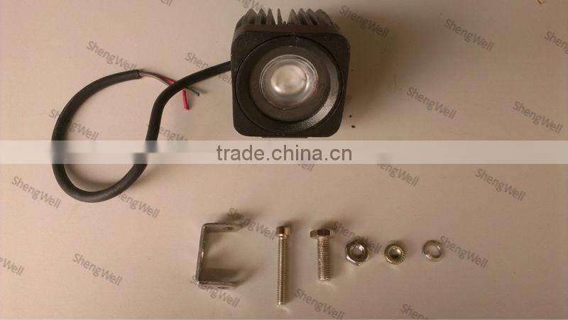 ShengWell Auto 10W CREE led work light DC9--32V IP67 auto led work light