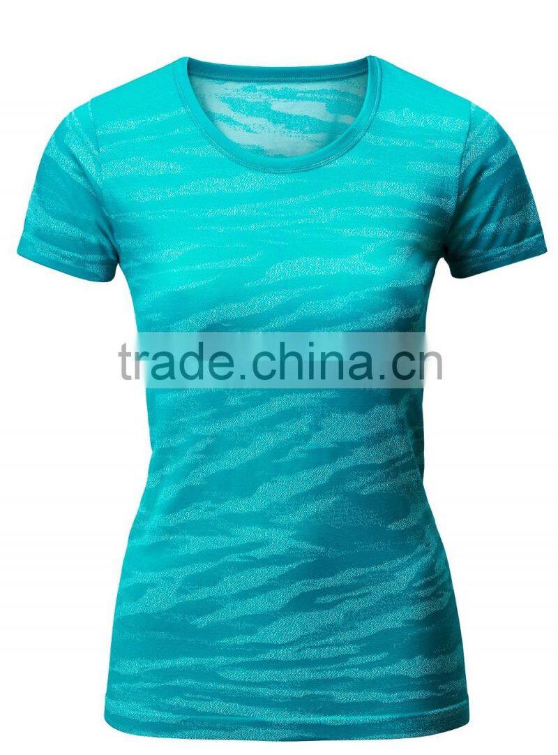 lady's rash guard women for hiking, jogging, meeting etc