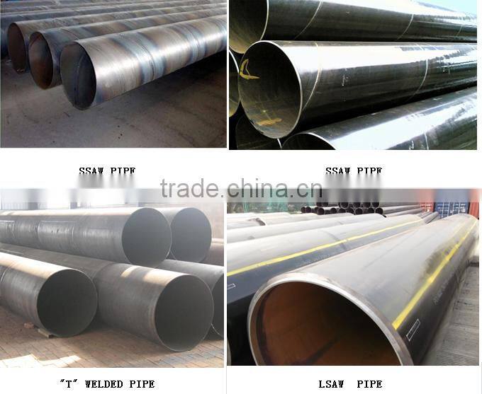 S355JOW SAW pipe / spiral seam sumereged arc welded pipe/API 5L SSAW PIPE