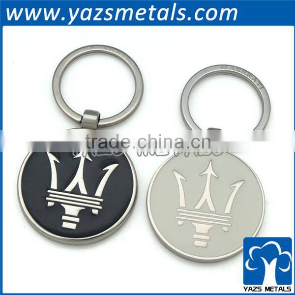 abacus metal 3D gold plating keychain