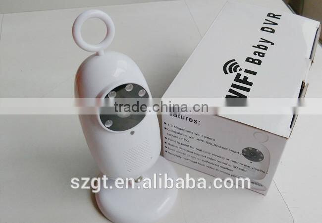 Mini camera Wireless Baby Monitor Support Andriod And IOS Smart Phone 1.3 Mega Pixel Factory Price IP Cam Babysitter