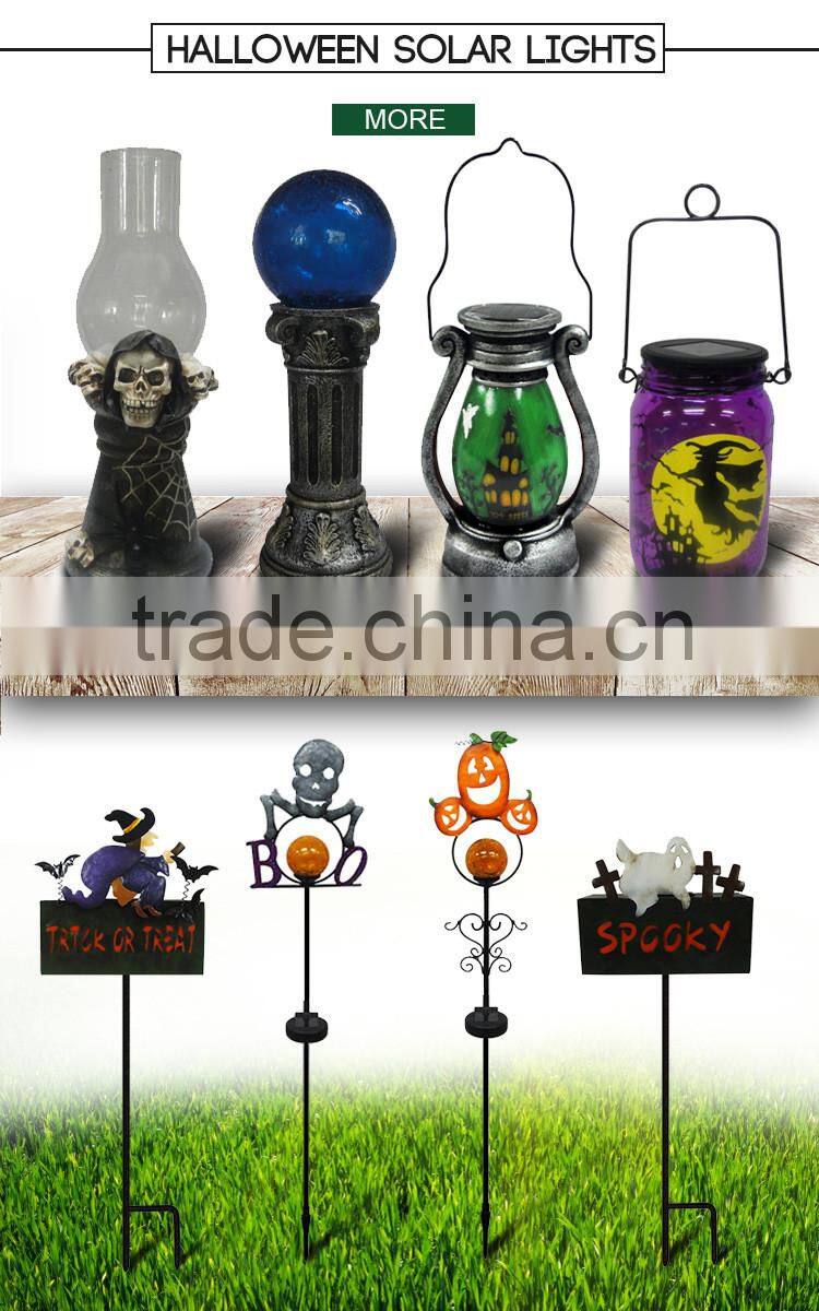 Mini Solar Powered Harvest Led Light Outdoor Solar Yellow Flashing Light Solar Street Light For Garden