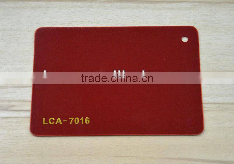 peach red acrylic laminate