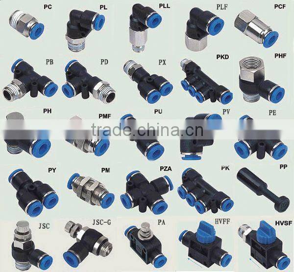 PA Series Pipe Speed Control Valve-Pneumatic Fitting