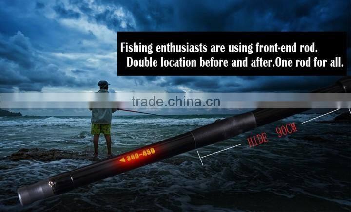18' 5.4M Carbon Fishing Rod Front Fishing Rod with Fuji Wheel Seat