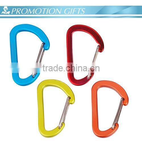 customized aluminum alloy carabiner hook