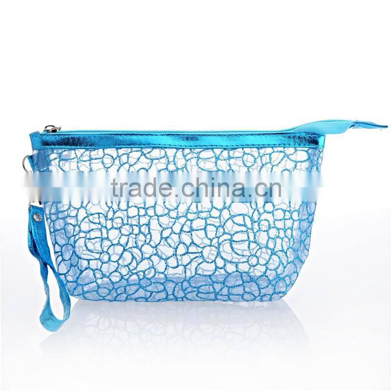 Fashion cosmetic mesh bag