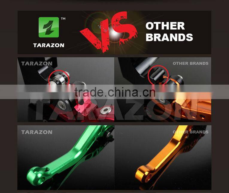 Motorcycle adjustable hand brake and clutch levers for road bike