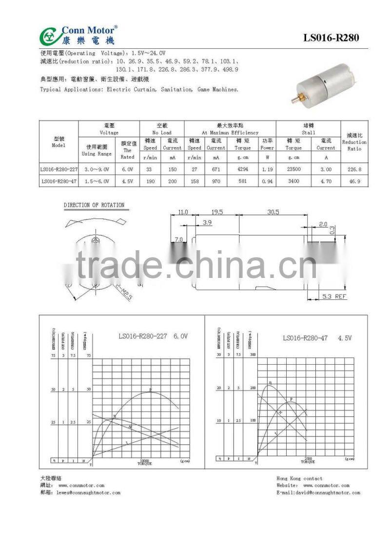 Cost price High quality 25000rpm pmdc motor for vacuum cleaner